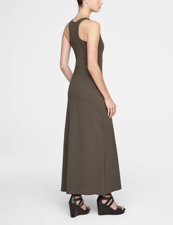 Sarah Pacini, Dresses, Haute Couture Sarah Pacini Maxi Dress 3d Knit Hole  Long Sleeveless Crew Wedding