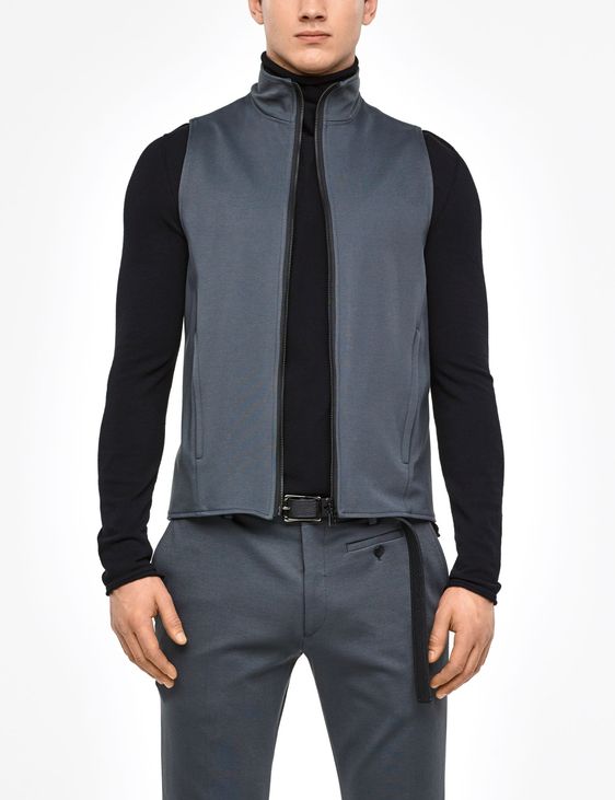 Turtleneck with hot sale vest men