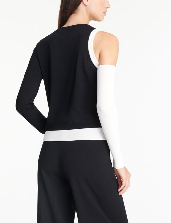 Sarah Pacini Women's Size One Size Black Polyester Alpaca/Merino Wool  Sweater – Fashion Exchange Consignment