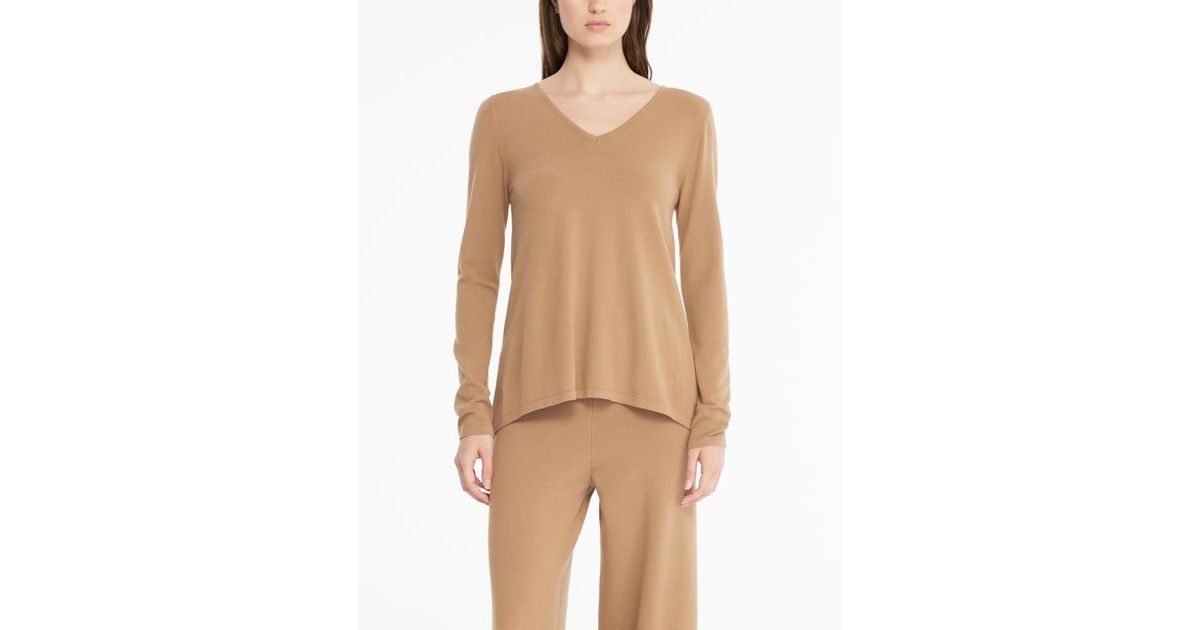 Caramel sweater - textured patchwork by Sarah Pacini