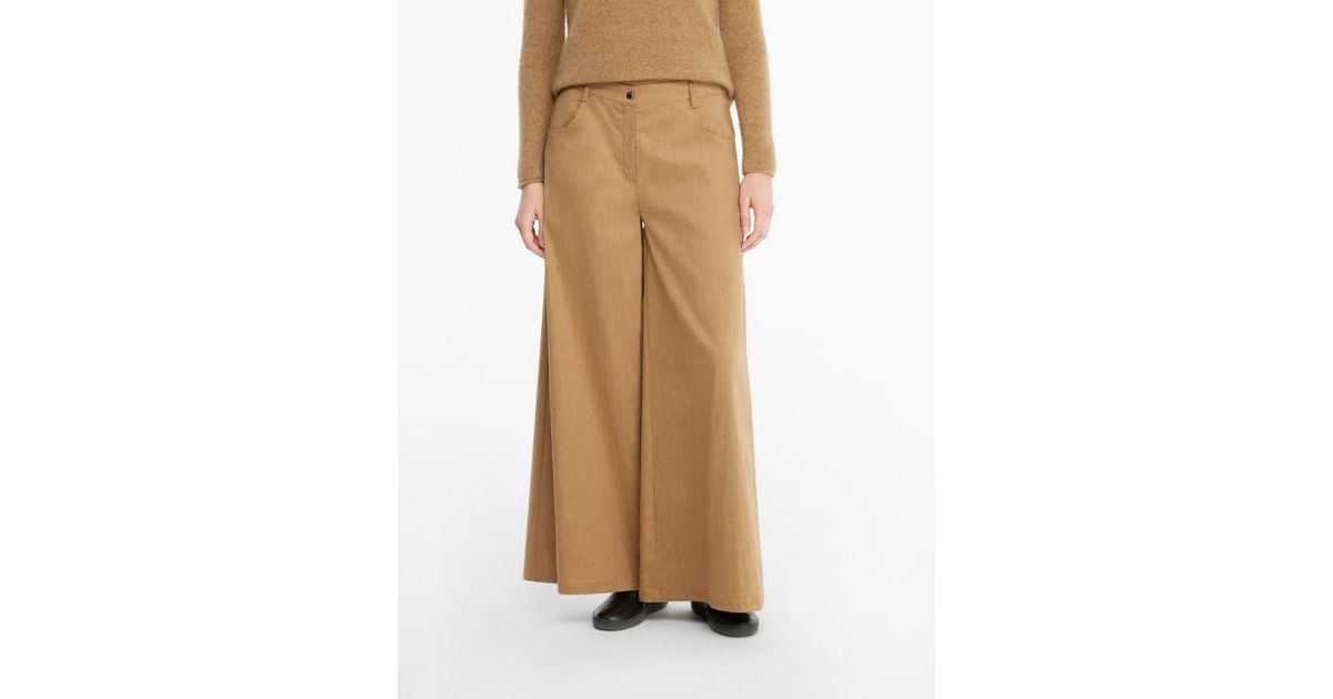 Y2K SARAH PACINI Black Wide Leg Pants (S)