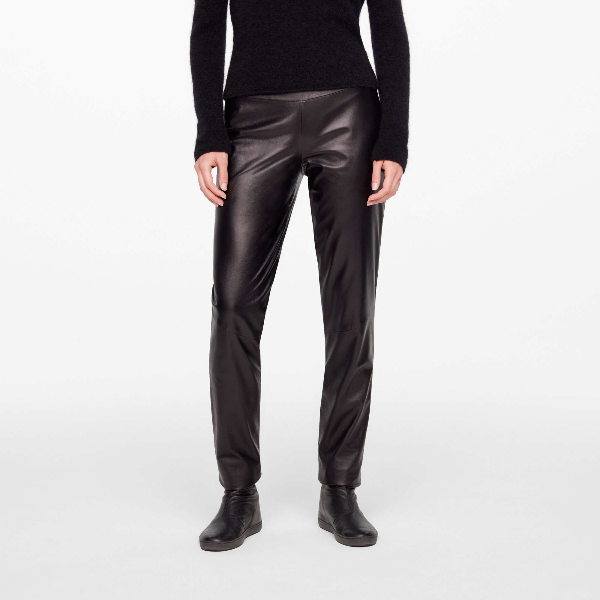 Lamb sales leather pants