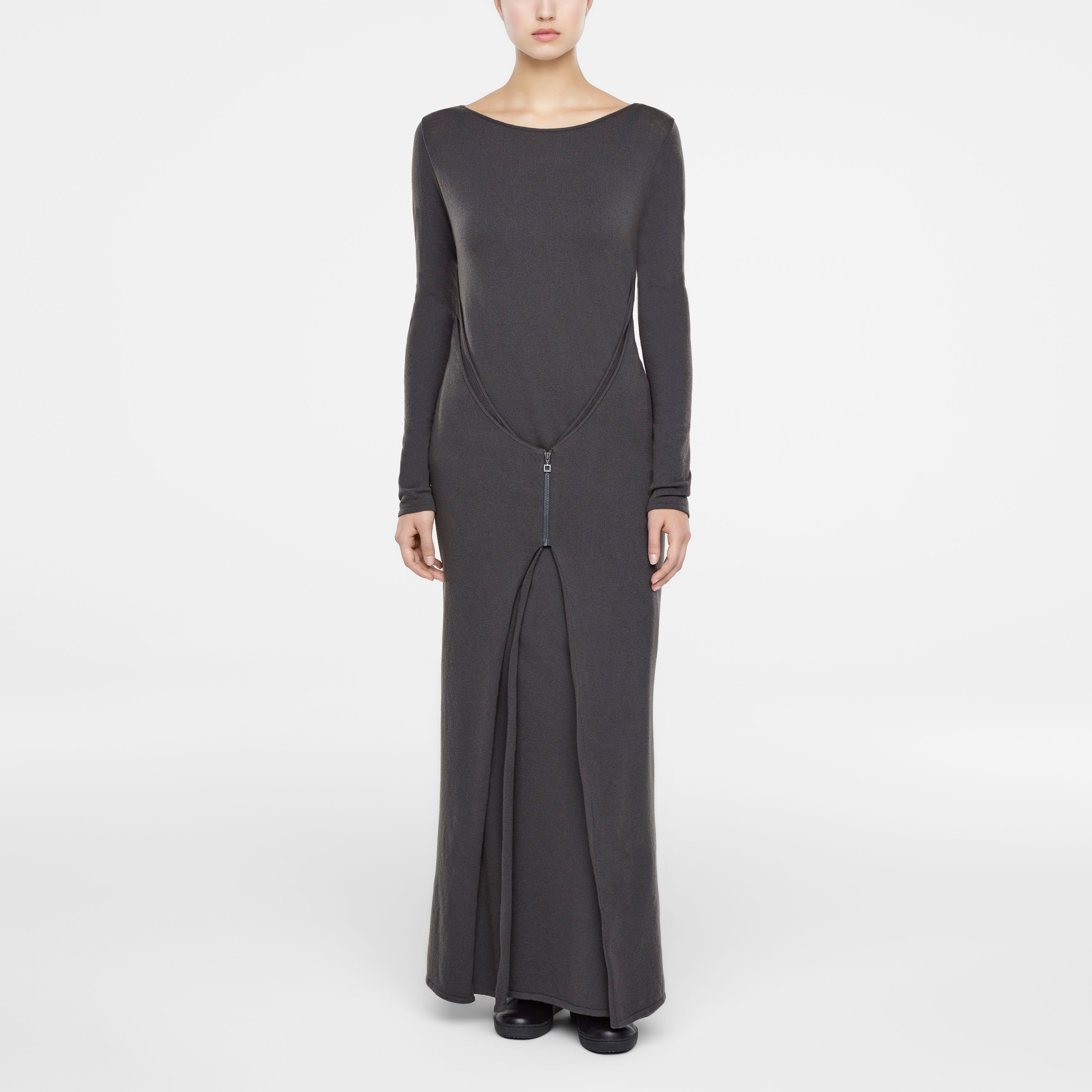 SARAH PACINI Wool Dress Zip off Two Piece T3 10,12,14 -  Canada