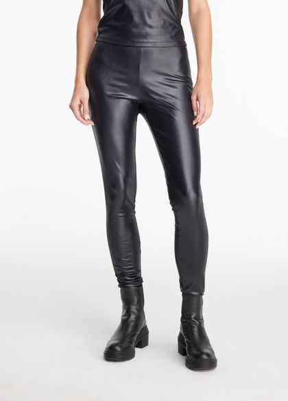 Sarah Pacini Leggings - leather look