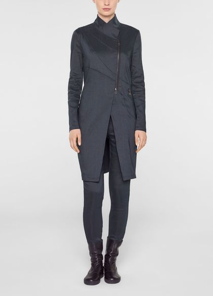 Sarah Pacini Long coat,straight fit
