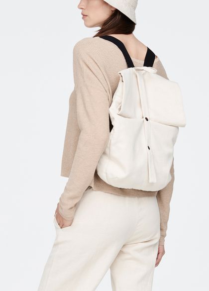 Sarah Pacini Cotton backpack