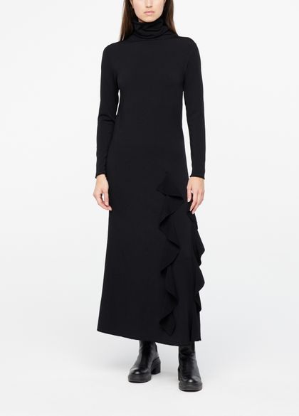 Sarah Pacini Knit dress - ruffled details