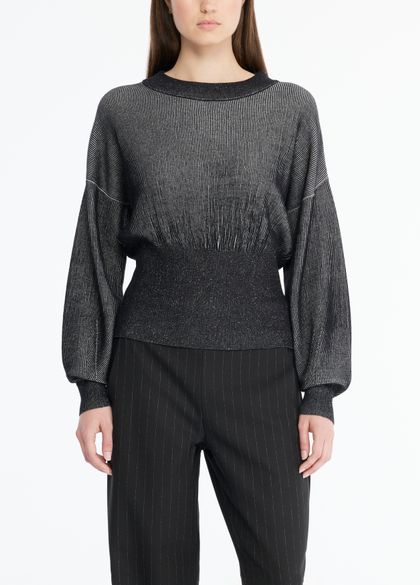 Sarah Pacini Sweater - waistline ribbing