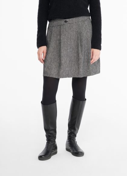 Sarah Pacini Tweed rok - asymmetrisch