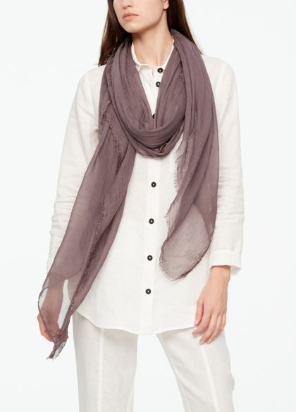 Sarah Pacini Modal-silk scarf