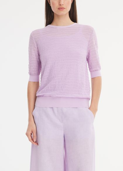 Sarah Pacini Sweater - zen jacquard