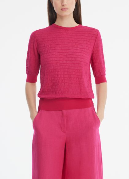 Sarah Pacini Sweater - zen jacquard