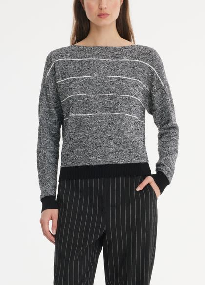 Sarah Pacini Sweater - garter knit