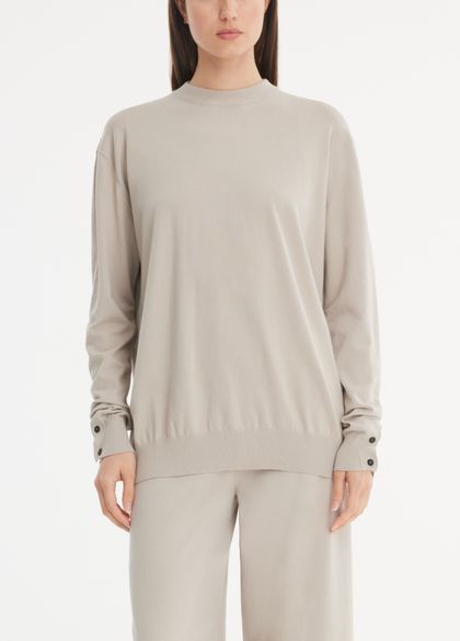 Sarah Pacini Gendercool-pullover - knöpfe